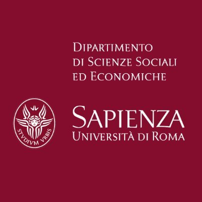 Dipartimento di Scienze sociali ed economiche (DiSSE) @SapienzaRoma
Department of Social Sciences and Economics, Sapienza University of Rome.