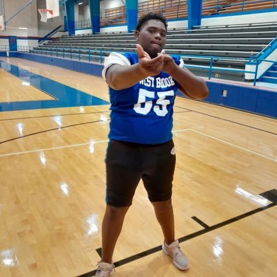 Leo mouton center/left guard Westbrook senior high school squat 275 bench 160