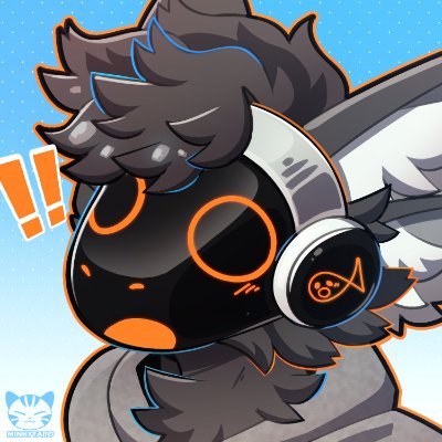 Protogen/Shark | Protoshark? | orange fish thing? | 21 | plays too many viddy games | extremely introverted | Severely addicted to monster | just a little guy