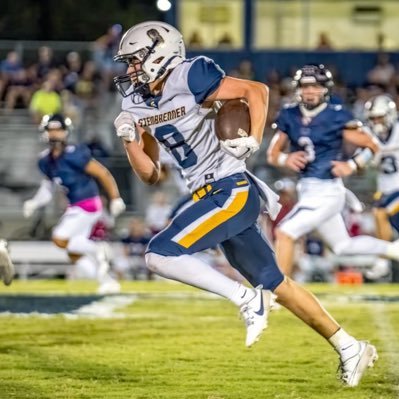 Steinbrenner HS I 2025 I Fball: WR & LS I 2nd Team All-Conference I 5’11, 165 I Lax: Midfield Contact: 813.955.6906|                 NCAA #: 2403253348