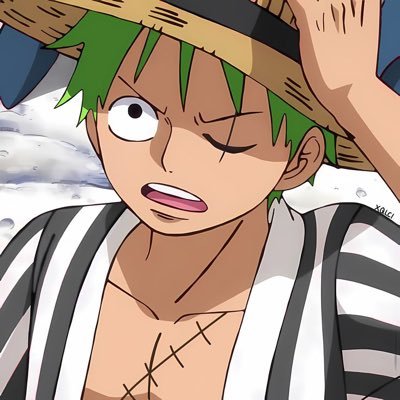 Zoro is the 🐐 just on here to post about anime/manga/pop culture shit what can I say