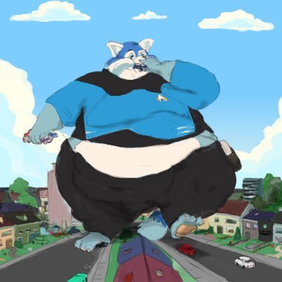 The lewd twitter of @Syfy_Panda! so 18+ 
30-Gay
Love Macro, hyper, cum, fat, muscle, paws, feet
An irl gainer, currently 262lbs, but want to get so much fatter