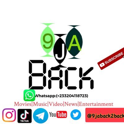 Movies|Blogger|News|Music|Entertainment|Online promoter, https://t.co/dhb405xKl6; 9jaback2back@gmail.com| Whatsapp +233204118723