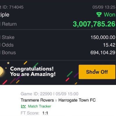 Fixed match game is available for here, but your our fixed tip game and get a big win 🏆🤝 _ +234 9019281165