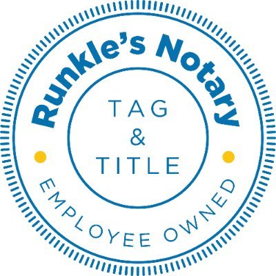Runkle's Notary, Tag, and Title is an employee-owned company providing various driver and vehicle services since 1949.