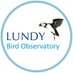 Lundy Bird Observatory (@lundybirds) Twitter profile photo