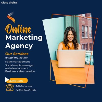 glassdigitala's profile picture. Welcome to Glass Digital Agency! 🌟 We specialize in page management, social media mastery, digital marketing, and captivating website design. 🖥️✨