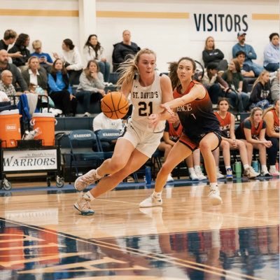eliza_everett05's profile picture. 2025 -St. David's School / 5’11 SG/power forward / #21 / 3.8 GPA / Carolina All-Stars AAU