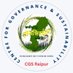 Centre for Governance & Sustainability (CGS) (@CGSRaipur) Twitter profile photo