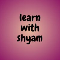 learnbyshyam(@ShyamRamanandi) 's Twitter Profile Photo