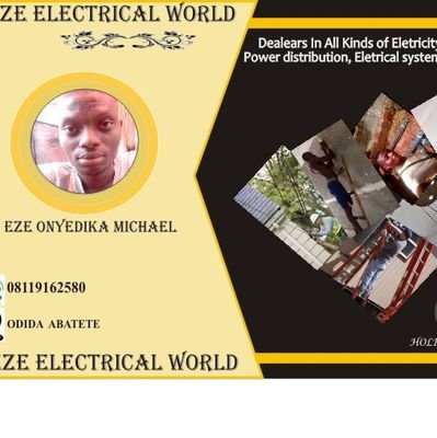 Am an 
Electrical Engineer, specialized on house wiring and maintenance, solar light and inverter installation