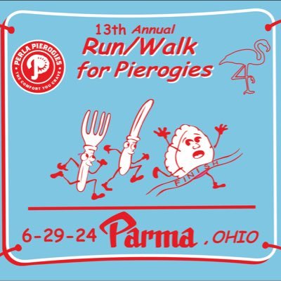 Run or Walk, then Eat Pierogies! CCC-Western Campus - Sponsored by UH Parma Medical Center and Perla Pierogies.