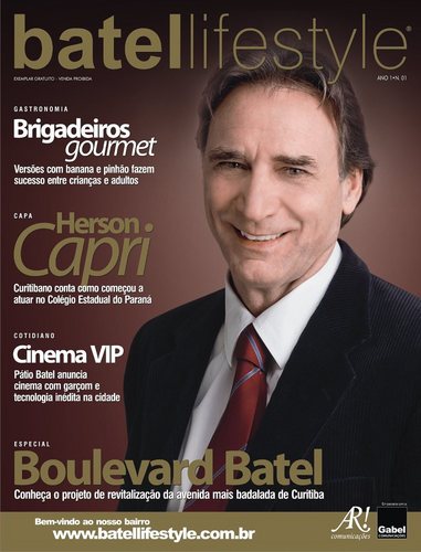 Revista Batel Lifestyle, a primeira revista de bairro de Curitiba, com a marca da Gabel Comunicações, editora com 7 publicações de sucesso em São Paulo.