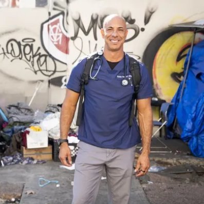 Veterinarian Dr. Kwane Stewart brings free medical care to the pets of people who are experiencing homelessness.