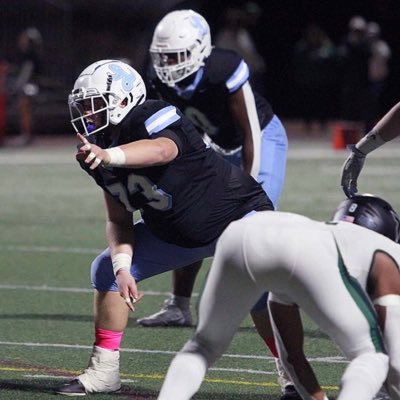 Lakeridge Highschool/ Offensive Guard #73/ 3.6 gpa/ 6-0 260 lbs/ NCAA ID: 2301763919/ 2x all league guard/‘24