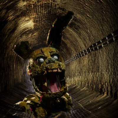 I’m am springtrap follow me or I will do some spooky stuff and you’ll be a lot cooler by following a dead murderer