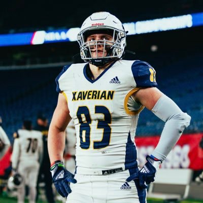 Xaverian TE/FB C/O 25' height 6’0 weight 230lbs email- 25wbenting@bhs.net phone number 6175290853 @XBHS Football | Head coach email afornaro@xbhs.com