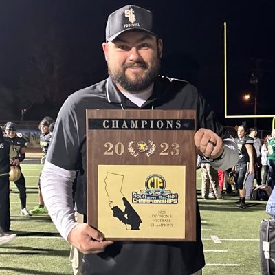 Jaxon and Frankie’s Dad | Run Game Coordinator at Saint Bonaventure High School (Ventura,CA) 2023 CIF Div. 3 - SoCal Regional Champions | #CCP