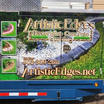 Residential and Commercial Concrete  Curbing/ Custom Borders for Landscape