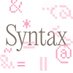 syntax (@syntaxmag) Twitter profile photo syntax (@syntaxmag) Twitter profile photo