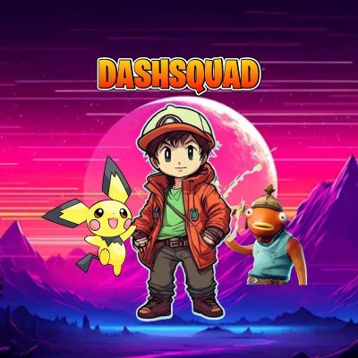 Hello There. I am Dash Ketchum, I love to game and I have a PC and Nintendo Switch.I am a aspiring streamer for variety of content. #VTuber #twitchaffiliate