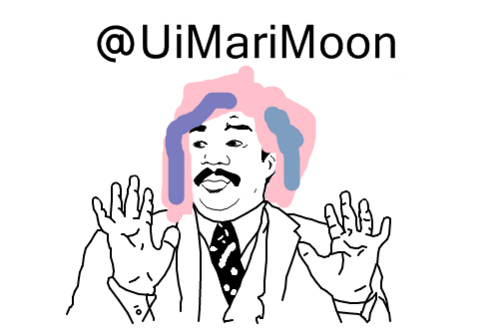 UiMariMoon's profile picture. Ui, ele não sabe criar uma bio.