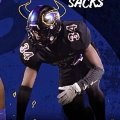 c/o 2025 Bay City HS #blackcats #34 the sack machine