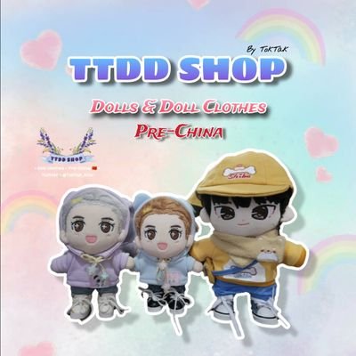 🏪 พรีชุดตุ๊กตา พรีจีน รับกดTaobao 🇨🇳
#TTDD_Shop ➡️รีวิว #TTDD_Review ➡️อัพเดท #TTDD_แจ้งข่าว ➡️ส่งของ #TTDD_แจ้งแทรค
https://t.co/75VaDM9v1y