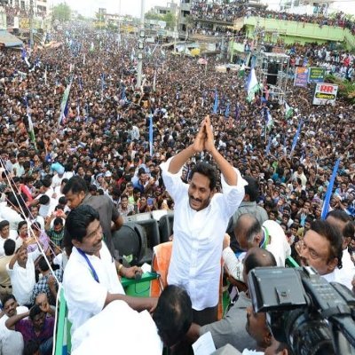 YS Jagan Follower