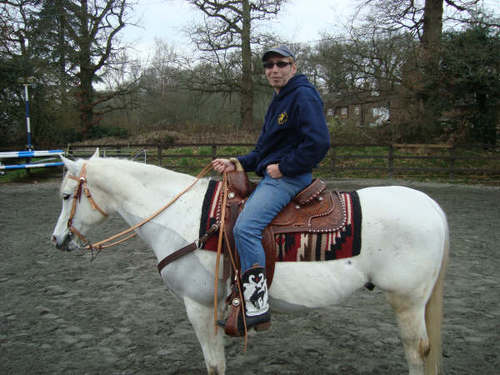 Never too old to be a cowboy