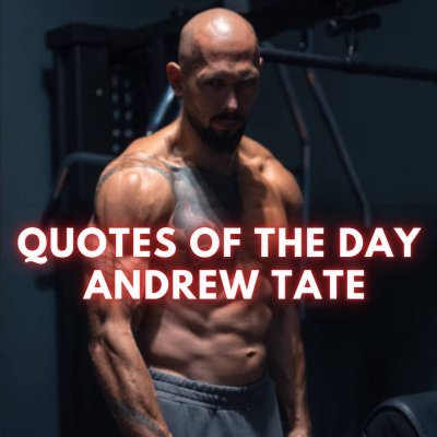 🔥 Ignite your day with Andrew Tate's powerhouse quotes! 💪 Fuel for the fearless, wisdom for the warriors. Let's conquer together! 🚀 #TateTalks #MotivationOn