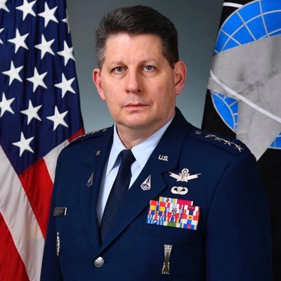 I AM DAVID D THOMPSON currently serving as the services first vice chief of space operations.