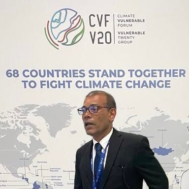 Maldives' 1st democratically-elected President, Amnesty Prisoner Conscience, UN’s Champion of Earth, Newsweek’s 10 Best Leaders, CVF’s Secretary-General