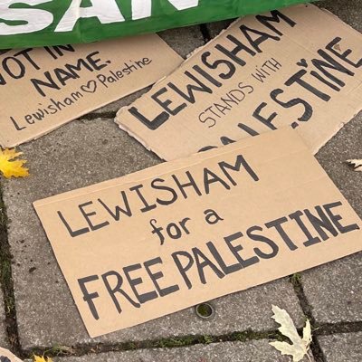 Organising for a ceasefire and a free Palestine in Lewisham 🇵🇸🍉