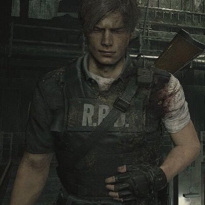 Leon fanpage basically 🩵 Resident Evil, art, anime 💙
