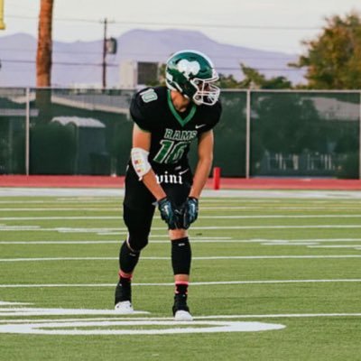 Rancho High School (NV)| Wr/LB |6’1 185lbs | 3.5 GPA Co/24