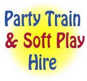Soft Play & Battery Operated Ride-on Trains Party & Event Hire Equipment for 0-5yrs inc AirShapes, Pop-up's, Soft Play & More 01932 854690