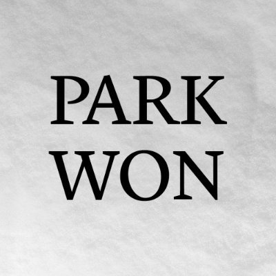 PARK WON Official Twitter