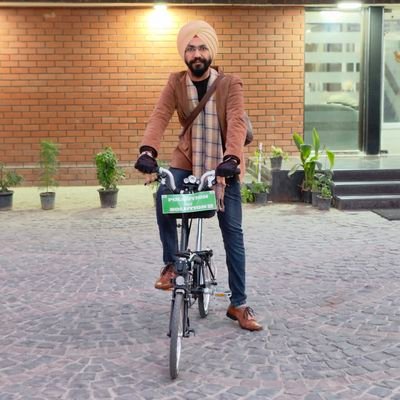 Dalip Singh Sabharwal - Bicycle Mayor of Delhi