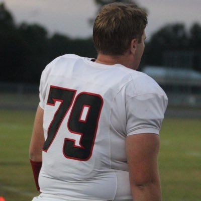 Charlton County High School. 4.0 GPA. Class of 2026. Center/Guard. #79. 16 years old. 6’ 1’’ 285 lbs.