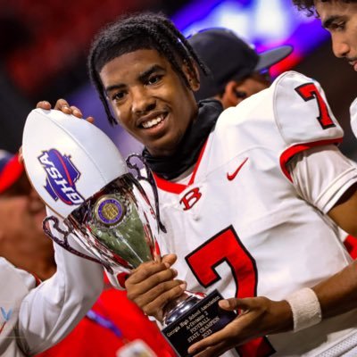 DevanPowell4's profile picture. Bowdon High School; Devan M. Powell; Height: 6’2; WT:170; GPA: 3.4; QB/DB; C/O 2024. Faith, Family, Football.cell:4704478264