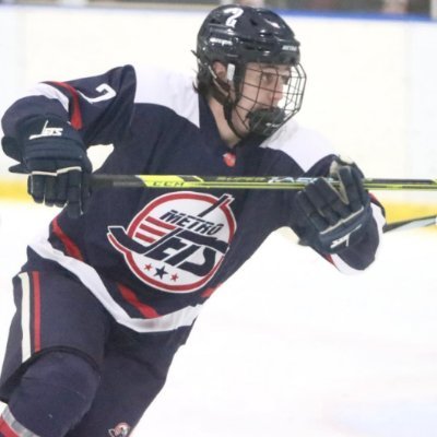 Metro Jets #2 ✈ USPHL 🏒 Saline HS '22
6'3 200lbs | 3.5 GPA | Left shot D 
avery@thebyrons.com