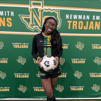 ‘26| Midfielder|Wing| Left footer| Athlete| tri-sport| NCSA Profile| 3.9 GPA| #10| Newman Smith HS ⚽️🏐🏃🏾‍♀️ ENCL-BVB Club Soccer North Texas