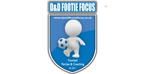 Footiefocus's profile picture. D & D FOOTIE FOCUS IS A ENERGETIC AND FUN PROGRAMME AIMED AT 2-15 YEAR OLDS. FOR FOOTBALL COACHING AND PARTIES!!!