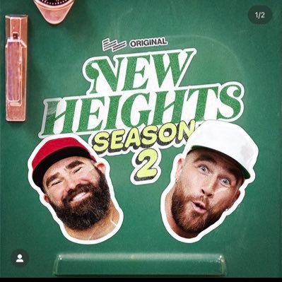 Letting you know exactly when Taylor Swift is mentioned in Jason and Travis Kelce’s weekly podcast, New Heights. Comes out on Wednesday mornings!