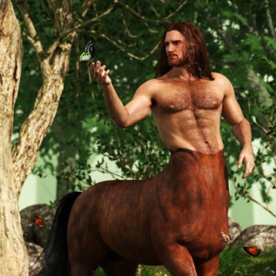 Galloping through grasslands, seeking equine companionship! Centaur enamored by frolics in the wild. On a quest to find horse girls.