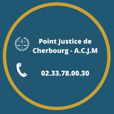 Le Point Justice vous accueille sur rendez-vous du mardi au jeudi de 8h30 à 12h et de 13h30 à 18h.
Tél : 02.33.78.00.30
Mail : pointjustice.cherbourg@acjm.info