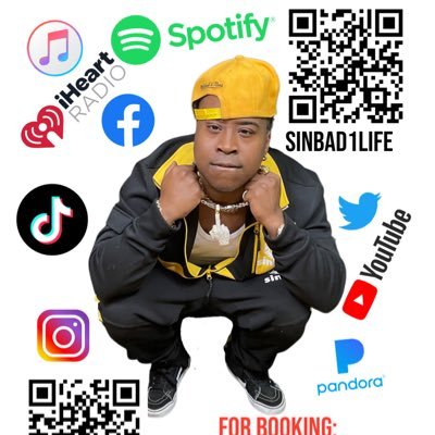 Sinbad 1life  is a Boston artist that rap to any type of music from hip hop, reggaeton, you can find me at sinbad1life@Spotify,Sinbad 617@Instagram