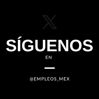 Servicio de concentración y difusión de vacantes en México, únete usando el #empleosMX, síguenos, publica y postúlate a nuevas vacantes todos los días!