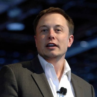 The founder, CEO and chief engineer of SpaceX; angel investor, CEO and product architect of Tesla, Inc.; owner and CEO of Twitter